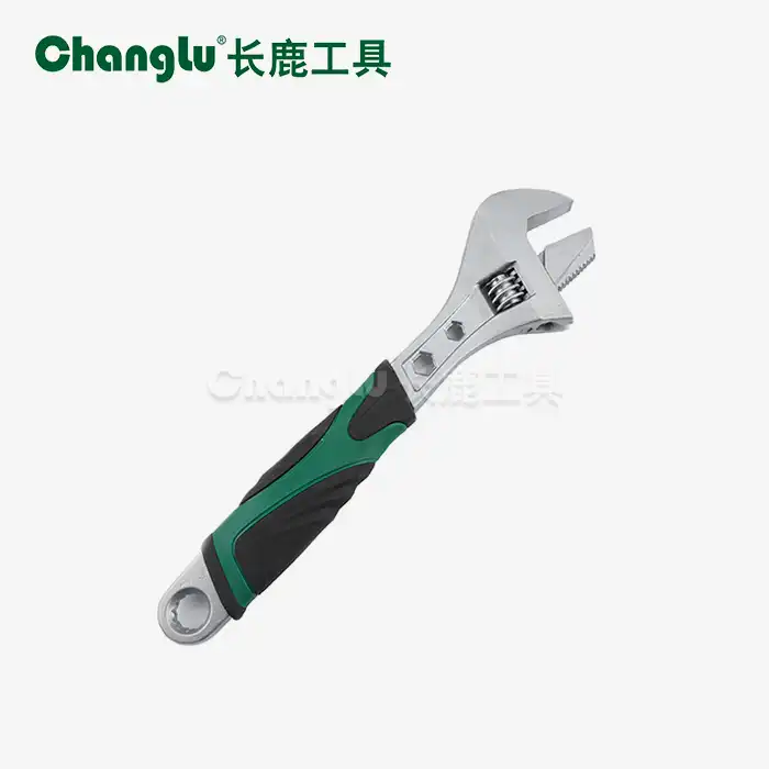 pipe wrench crescent wrench combo